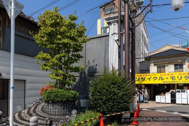 飛田新地の大門跡