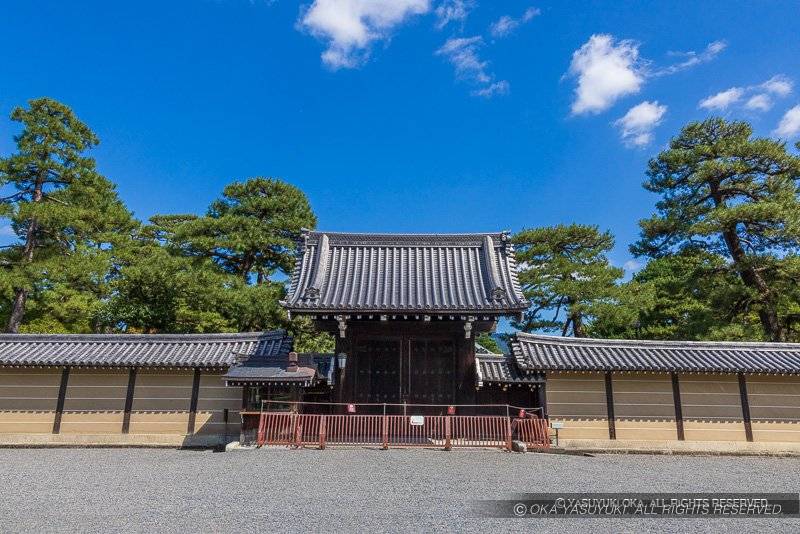 京都新城跡・京都仙洞御所 清所門