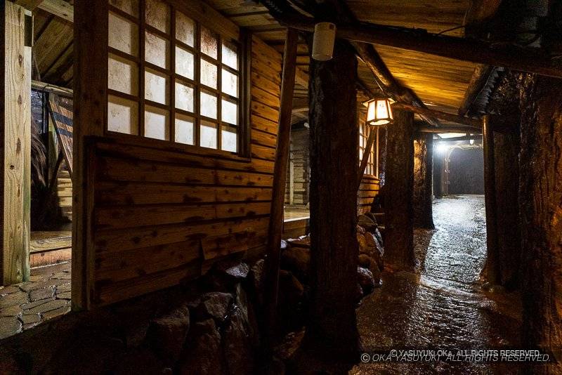 三段壁の熊野水軍小屋