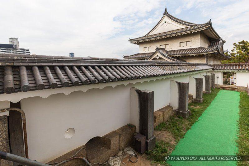 多聞櫓北方塀 大阪城の特別公開ガイド お城めぐりfan