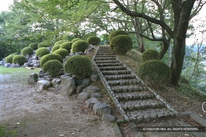 亀山城三重櫓跡