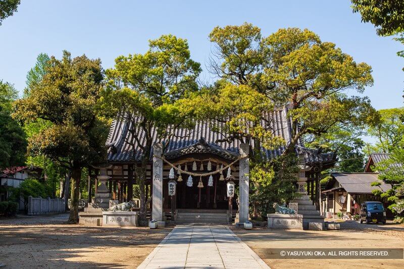 英賀城本丸跡（英賀神社）