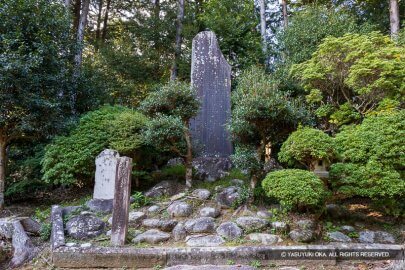 大河内合戦四百年記念碑（大河内城本丸跡）