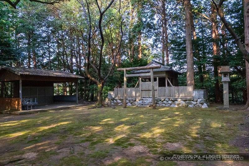 大河内城西の丸跡