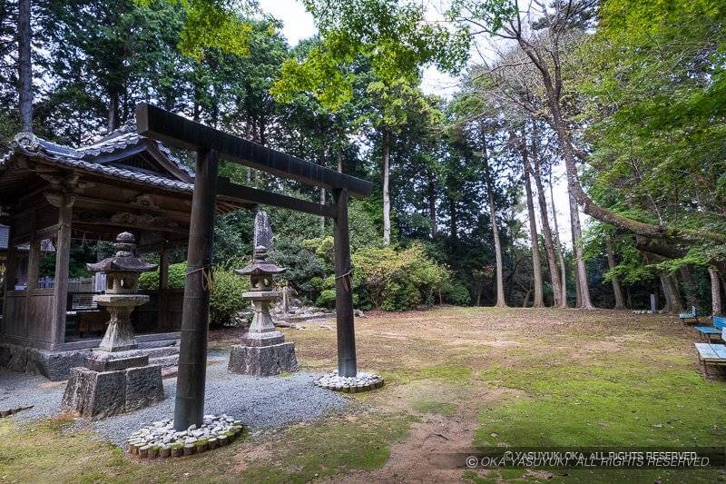 大河内城本丸跡