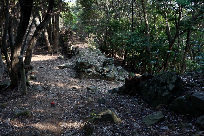 清水山城・二ノ丸石垣