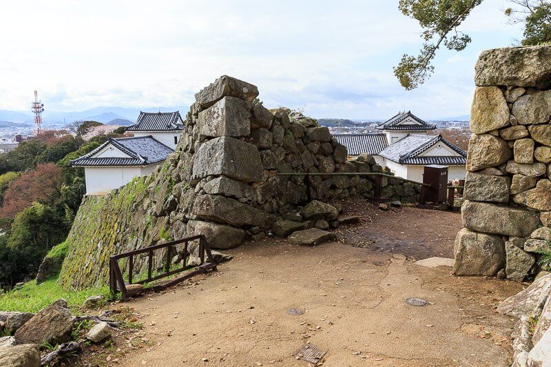 彦根城太鼓丸の埋御門跡