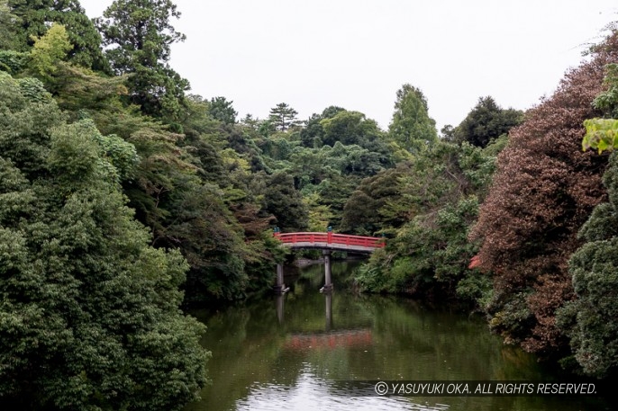 高岡城・本丸水堀