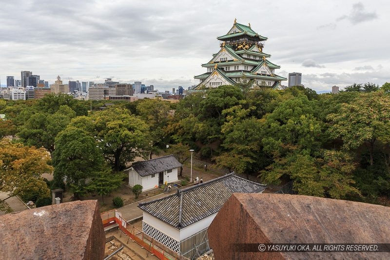 ミライザ大阪城（旧第四師団司令部庁舎）屋上からの眺望