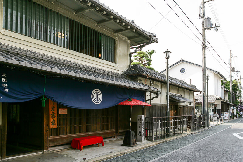 長浜城下町の北国街道