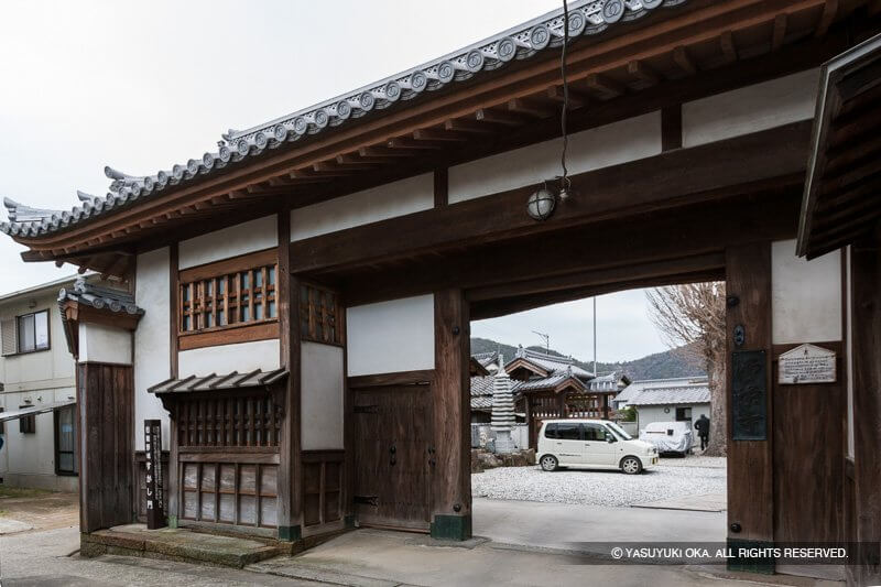 龍野城移築城門・すかし門・浄栄寺
