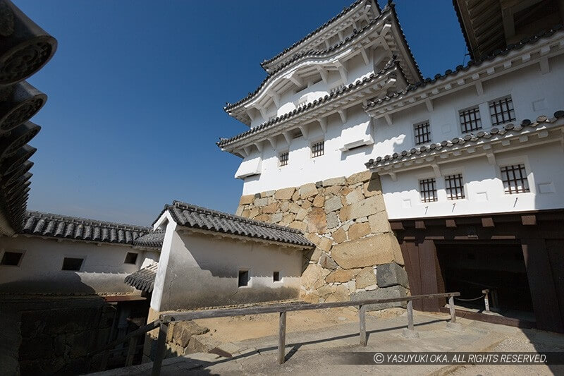 姫路城水五門・二の渡櫓・西小天守