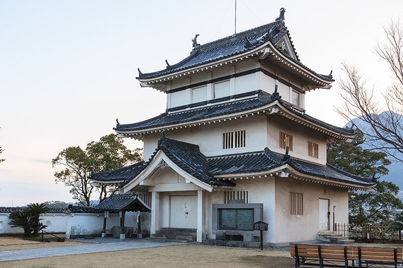 島原城の西三重櫓