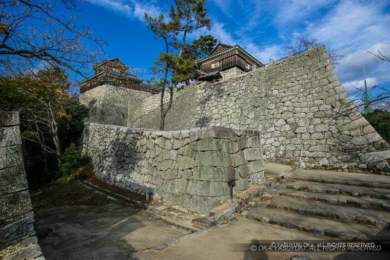 松山城大手門跡