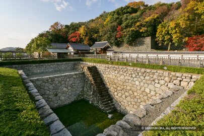 松山城二之丸跡（大井戸）