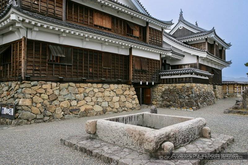 福知山城の本丸井戸「豊磐井」