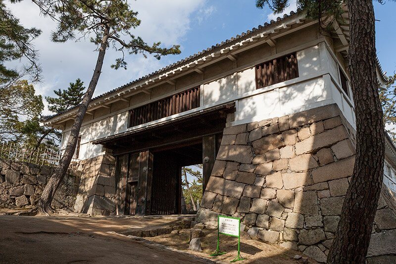 福山城筋の鉄御門