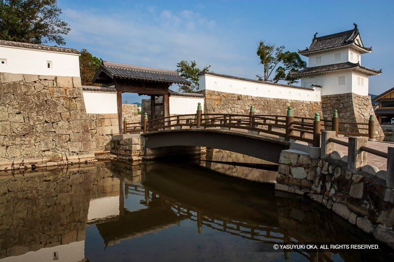 赤穂城・三之丸大手隅櫓と櫓門
