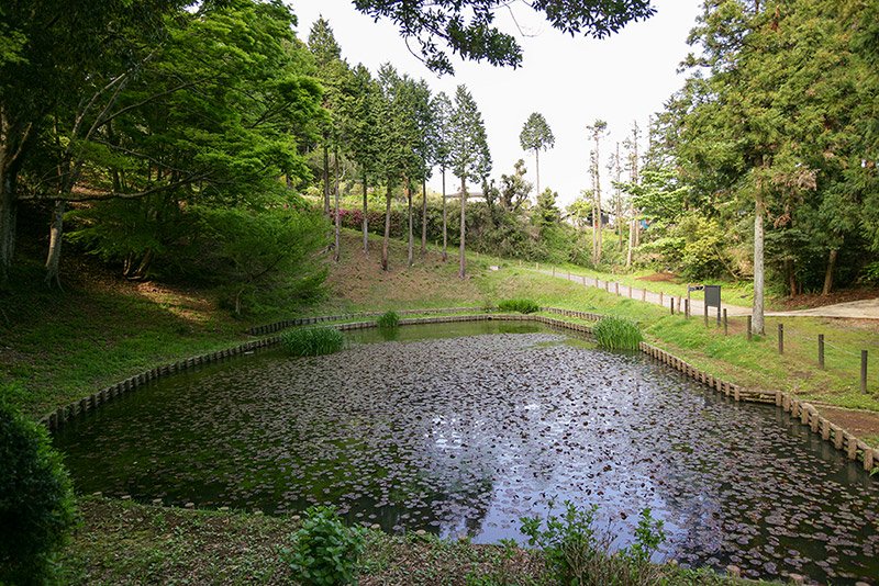 山中城の箱井戸