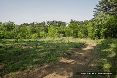 新府城二ノ丸跡