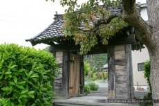 掛川城・移築城門（龍雲寺裏門）