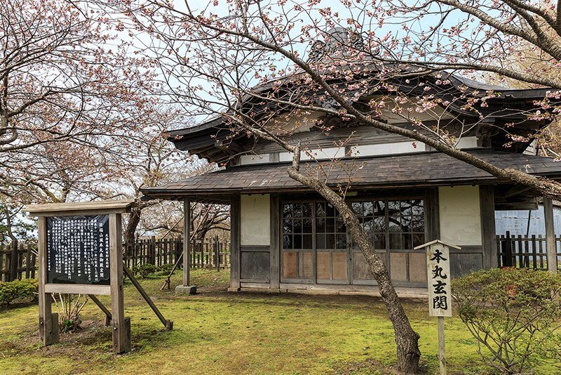 福山城（松前城）本丸表御殿玄関