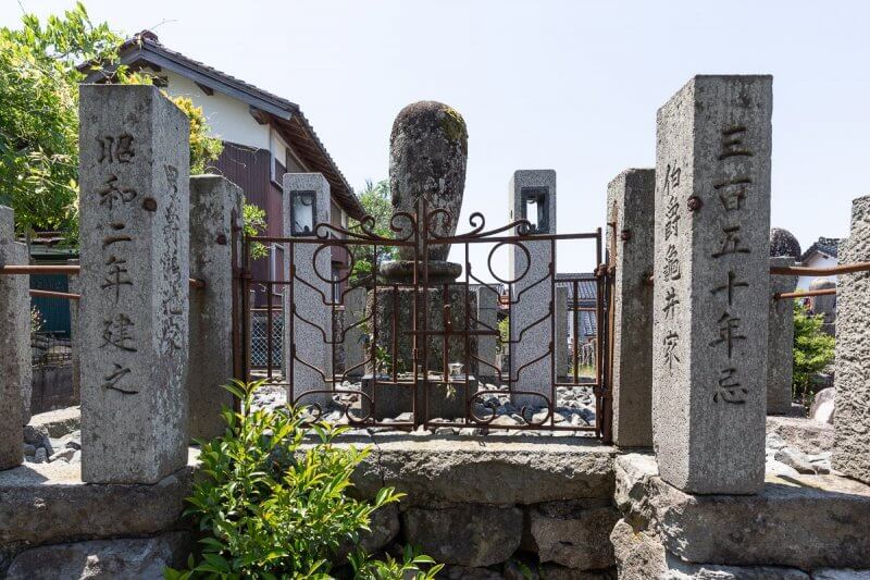 鹿野（鳥取県）にある山中鹿之助の墓