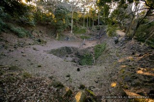 石垣山城・井戸曲輪