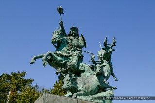 小田原城・北条早雲銅像