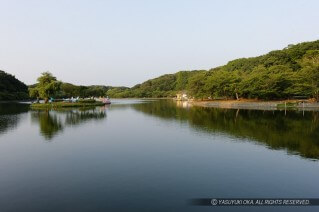 明石城の剛の池