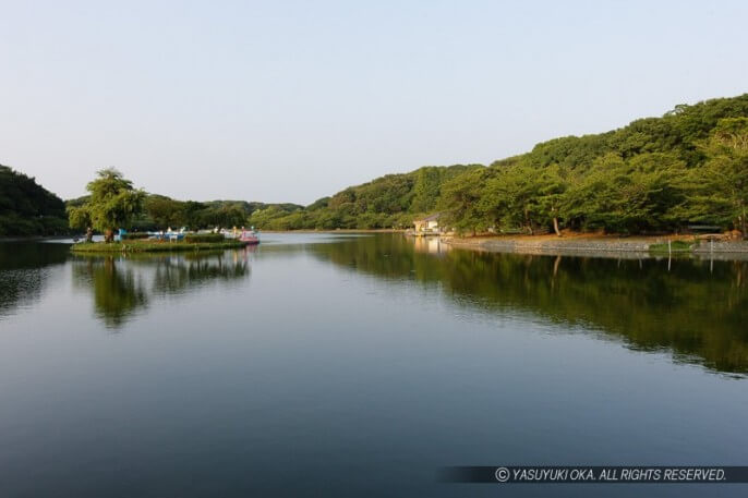 明石城の剛の池