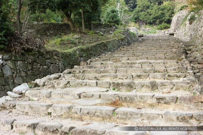 安土城大手道