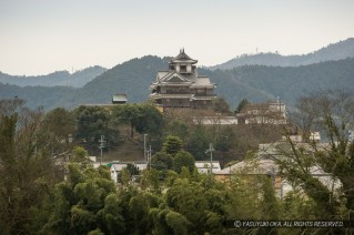 福知山城遠景