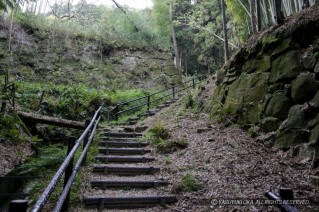 八幡山城（近江八幡城）秀次居館跡