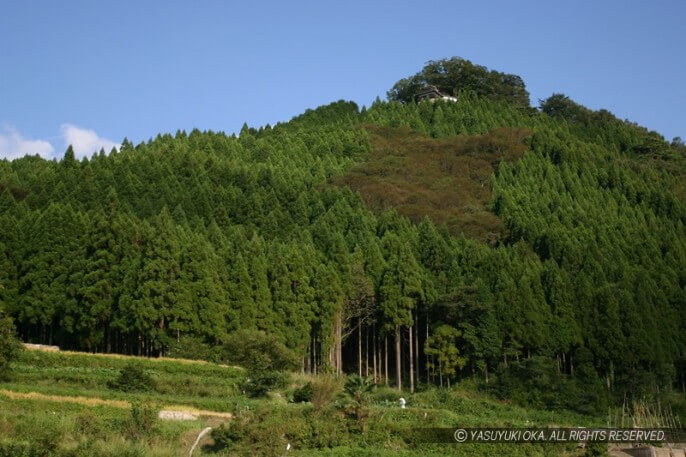 波賀城遠景