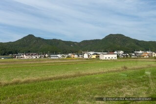 黒井城遠景