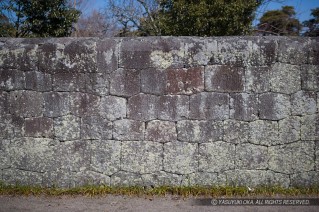 神代鍋島陣屋の石積み