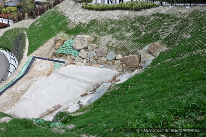 名島城・大手門跡