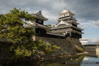 中津城・復興天守閣と大鞞櫓