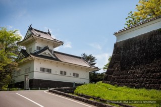 仙台城・大手門跡と脇櫓