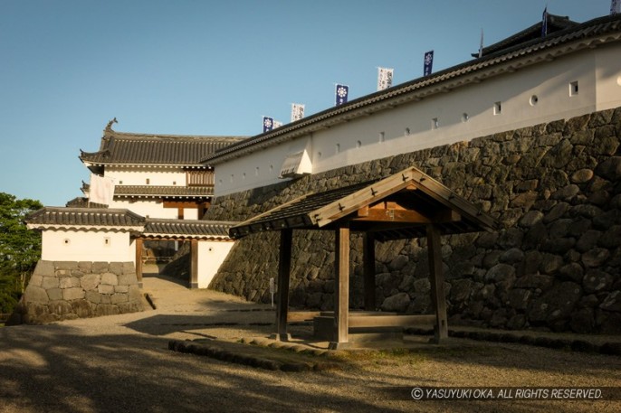 白石城大手一ノ門・大手二ノ門