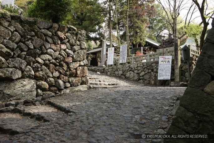 犬山城黒門跡