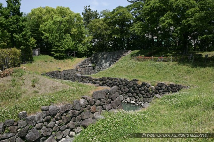 駿府城・二ノ丸水路