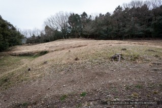 諏訪原城・本丸天主台地