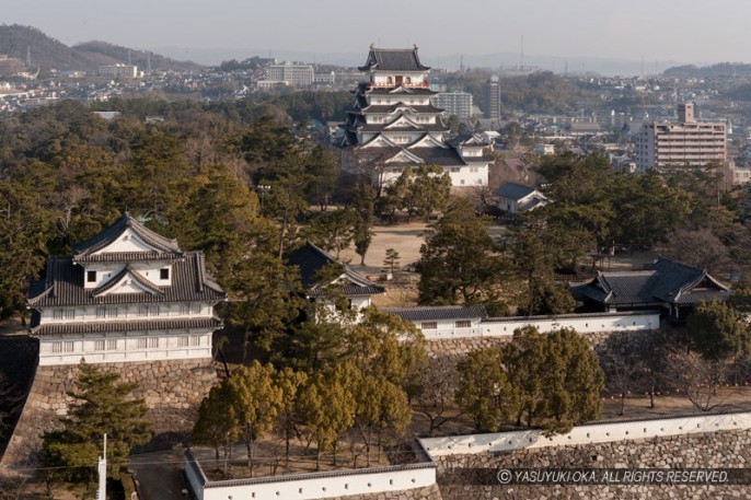 福山城全景