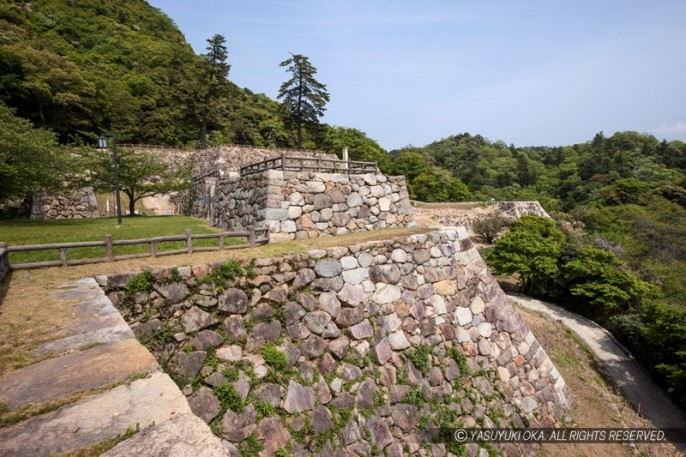 鳥取城二ノ丸菱櫓跡