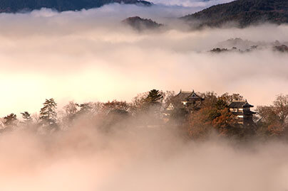 備中松山城の雲海