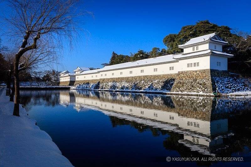 雪の彦根城