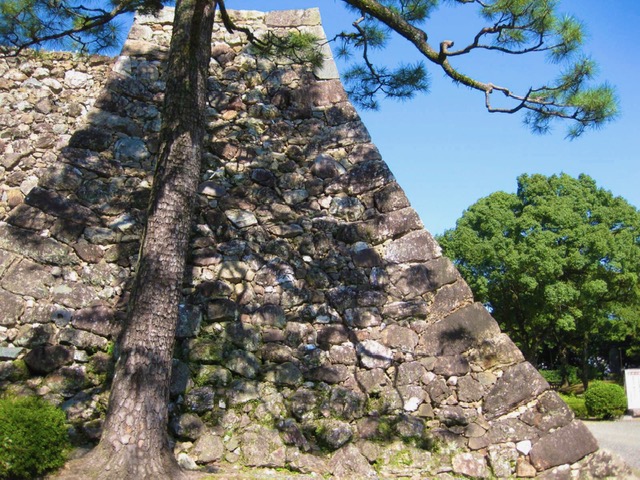 三ノ丸の高石垣