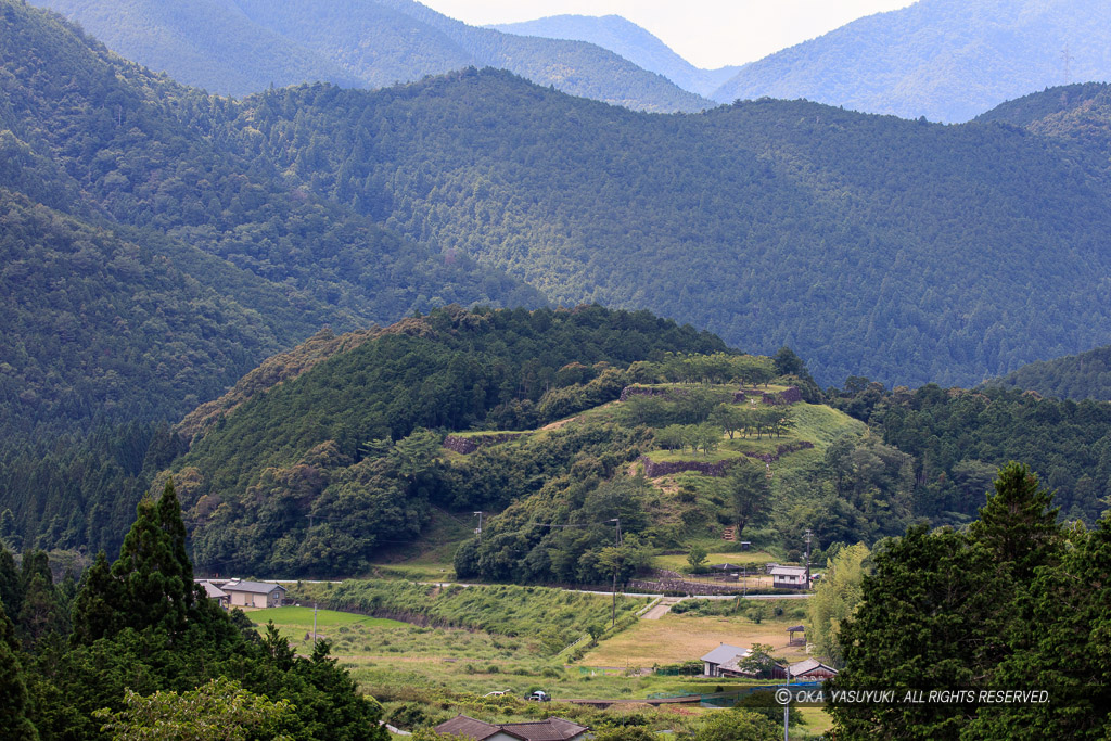 赤木城遠景